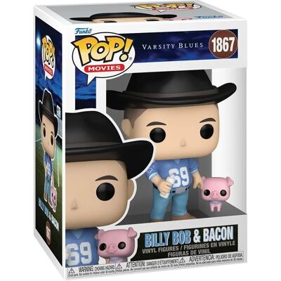 Funko Billy Bob & Bacon Vinyl Figurijn - Varsity Blues Funko Billy Bob & Bacon Vinyl Figurijn - Varsity Blues