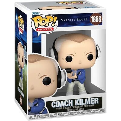 Funko Coach Kilmer Varsity Blues Vinyl Actionfigur - 9cm Funko Coach Kilmer Varsity Blues Vinyl Actionfigur - 9cm