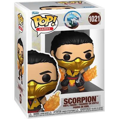 Funko Mortal Kombat Scorpion Vinyl Figure - 9cm Funko Mortal Kombat Scorpion Vinyl Figure - 9cm