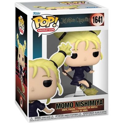 Figura in vinile Funko Jujutsu Kaisen Momo Nishimiya - Collezionabile, 4.8 pollici Figura in vinile Funko Jujutsu Kaisen Momo Nishimiya - Collezionabile, 4.8 pollici