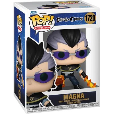 Funko Black Clover Magna Pop! Vinyl - Figurine en vinyle - 11cm Funko Black Clover Magna Pop! Vinyl - Figurine en vinyle - 11cm