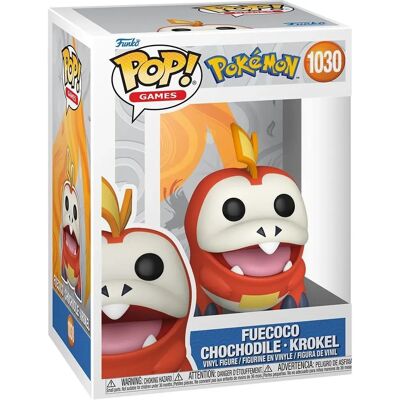 Figura de vinilo Funko Pop! Fuecoco - Pokémon - 9cm - Caja con ventana Figura de vinilo Funko Pop! Fuecoco - Pokémon - 9cm - Caja con ventana