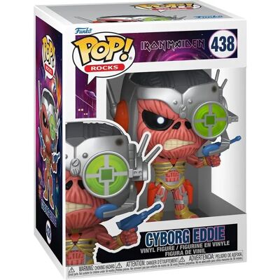 Funko Iron Maiden Cyborg Eddie Figurka winylowa - 10 cm - Vinyl Figurka - Iron Maiden Funko Iron Maiden Cyborg Eddie Figurka winylowa - 10 cm - Vinyl Figurka - Iron Maiden