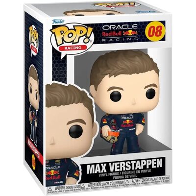 Funko Pop! Racing: Oracle Red Bull Racing - Max Verstappen N°08 Funko Pop! Racing: Oracle Red Bull Racing - Max Verstappen N°08