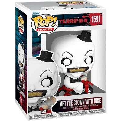 Funko Art the Clown con Bicicleta Figura de Vinilo - Coleccionable de Terror Funko Art the Clown con Bicicleta Figura de Vinilo - Coleccionable de Terror