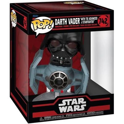 Funko Darth Vader TIE Advanced - Star Wars Dunkle Seite - Actionfigur Funko Darth Vader TIE Advanced - Star Wars Dunkle Seite - Actionfigur