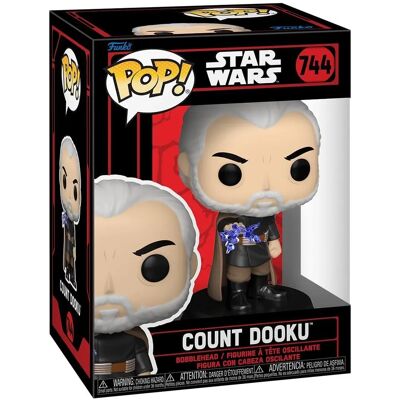 Funko Pop! Count Dooku - Star Wars Dark Side - Vinyl Figure Funko Pop! Count Dooku - Star Wars Dark Side - Vinyl Figure