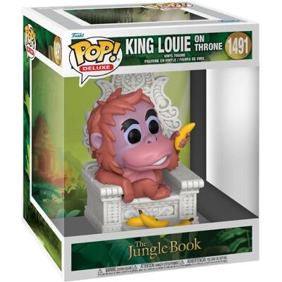 Funko Pop! The Jungle Book - King Louie On Throne 1491 Funko Pop! The Jungle Book - King Louie On Throne 1491
