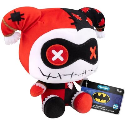 Funko Harley Quinn Patchwork Plyschdjur - 7 Tum - DC Samlar Funko Harley Quinn Patchwork Plyschdjur - 7 Tum - DC Samlar