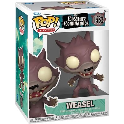 Funko Weasel Creature Commandos Vinylfigur - 9 cm Funko Weasel Creature Commandos Vinylfigur - 9 cm