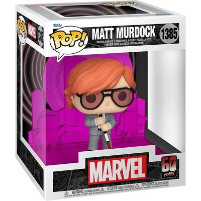 Funko Daredevil 60th Anniversary POP! Deluxe Vinyl Figure Matt Murdock Funko Daredevil 60th Anniversary POP! Deluxe Vinyl Figure Matt Murdock