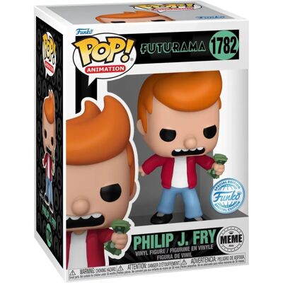 Funko Philip J. Fry - Futurama Pop! Meme - Figura de vinilo Funko Philip J. Fry - Futurama Pop! Meme - Figura de vinilo