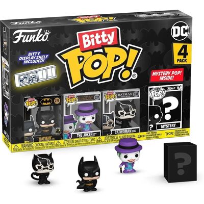 Funko Bitty Pop! Batman 85° Anniversario 4-Pack - Serie 1 Funko Bitty Pop! Batman 85° Anniversario 4-Pack - Serie 1