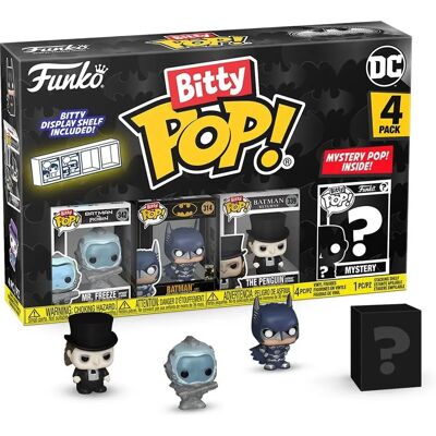 Funko Bitty Pop! Batman 85° Anniversario 4-Pack - Serie 3 Funko Bitty Pop! Batman 85° Anniversario 4-Pack - Serie 3