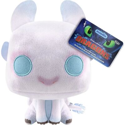 Funko Light Fury Peluche - Giocattolo Collezionabile da 7 pollici - Come Addestrare il Tuo Drago Funko Light Fury Peluche - Giocattolo Collezionabile da 7 pollici - Come Addestrare il Tuo Drago