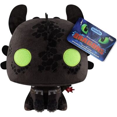 Funko Toothless Plüss - 7 Inch - Hogyan Trenítsd a Sárkányodat Funko Toothless Plüss - 7 Inch - Hogyan Trenítsd a Sárkányodat