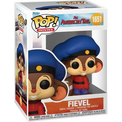 Funko Pop Fievel - Un tailleur américain en vinyle 9 cm - Figurine de collection Funko Pop Fievel - Un tailleur américain en vinyle 9 cm - Figurine de collection