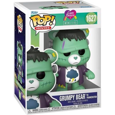 Funko Pop! Películas: Care Bears x Universal Monsters - Grumpy Bear como Frankenstein N°1627 Funko Pop! Películas: Care Bears x Universal Monsters - Grumpy Bear como Frankenstein N°1627