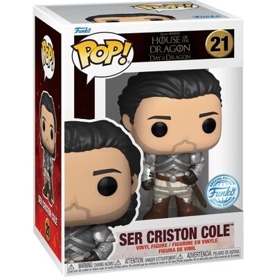 Funko Ser Criston Cole - House of the Dragon - Vinylfigur Funko Ser Criston Cole - House of the Dragon - Vinylfigur