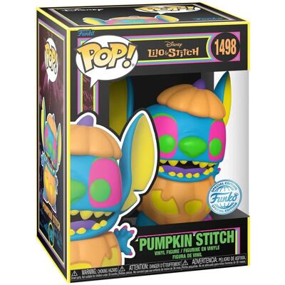 Funko Pumpkin Stitch (Black Light) Lilo und Stitch - Vinylfigur - Halloween Limited Funko Pumpkin Stitch (Black Light) Lilo und Stitch - Vinylfigur - Halloween Limited