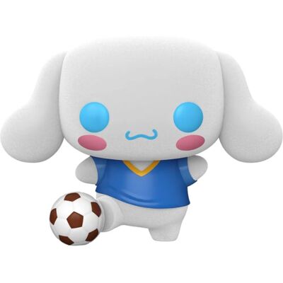 Funko Pop Cinnamoroll - Sanrio 86 Flocked piłka nożna Vinylowa figurka - Kolekcjonerski Funko Pop Cinnamoroll - Sanrio 86 Flocked piłka nożna Vinylowa figurka - Kolekcjonerski