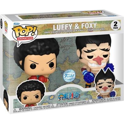 Funko Luffy Foxy 2-pack - Kolekcja One Piece Funko Luffy Foxy 2-pack - Kolekcja One Piece