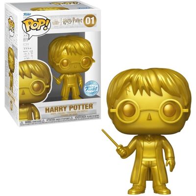Funko Harry Potter Guld Pop! Vinylfigur - 9cm - Magisk Karaktär Funko Harry Potter Guld Pop! Vinylfigur - 9cm - Magisk Karaktär