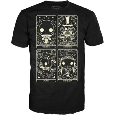 Funko TEE Tarot Card - Nightmare Before Christmas - T-shirt Funko TEE Tarot Card - Nightmare Before Christmas - T-shirt