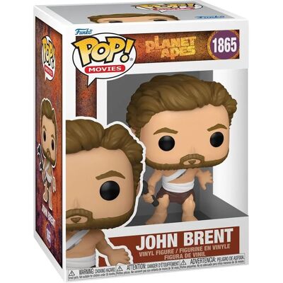 Figurina de vinil Funko John Brent - Planeta de los Simios Figurina de vinil Funko John Brent - Planeta de los Simios