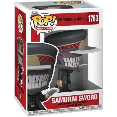 Funko Pop! Animation: Chainsaw Man - Épée de Samouraï - Publicité Funko Pop! Animation: Chainsaw Man - Épée de Samouraï - Publicité