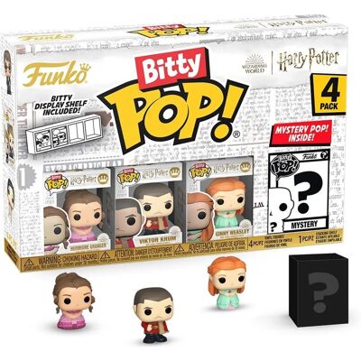Funko Harry Potter Bal de Noël Pack 4 Figurines Bitty POP! Vinyl Funko Harry Potter Bal de Noël Pack 4 Figurines Bitty POP! Vinyl