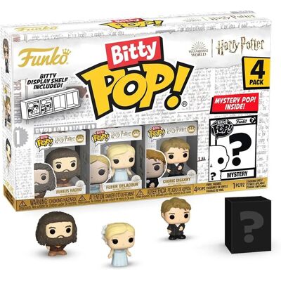Funko Harry Potter Yule Ball 4-Pack Figurines en Vinyle Bitty POP! Funko Harry Potter Yule Ball 4-Pack Figurines en Vinyle Bitty POP!