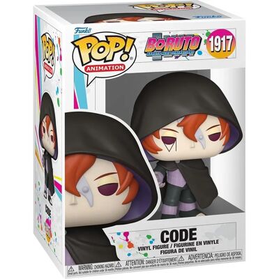 Funko Boruto Pop Code Vinylfigur - 10,5cm - Boruto: Naruto Next Generations Funko Boruto Pop Code Vinylfigur - 10,5cm - Boruto: Naruto Next Generations