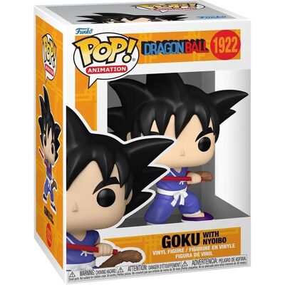 Funko Goku Nyoibou Vinyl Figure - Dragon Ball - 9cm Funko Goku Nyoibou Vinyl Figure - Dragon Ball - 9cm