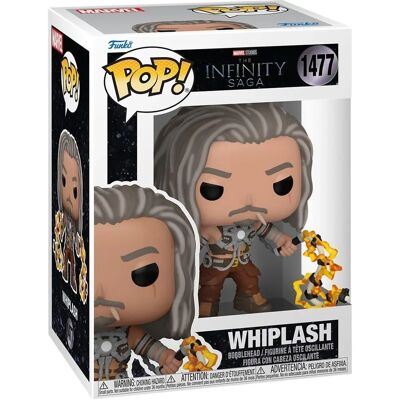 Funko Marvel Whiplash Vinylfigur - Infinity Saga - 9 cm Funko Marvel Whiplash Vinylfigur - Infinity Saga - 9 cm