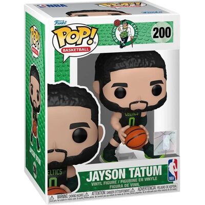 Funko Boston Celtics Jayson Tatum Figurine en Vinyle - Édition Ville Funko Boston Celtics Jayson Tatum Figurine en Vinyle - Édition Ville