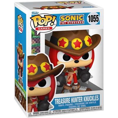 Funko Sonic the Hedgehog Schatzjäger Knuckles Vinylfigur - 11cm - POP! Spiele Funko Sonic the Hedgehog Schatzjäger Knuckles Vinylfigur - 11cm - POP! Spiele