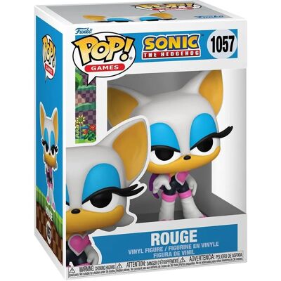 Figura in vinile Sonic the Hedgehog Rouge Funko - 9cm - POP! Giochi Figura in vinile Sonic the Hedgehog Rouge Funko - 9cm - POP! Giochi