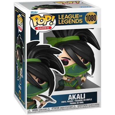Funko Pop Akali League of Legends Vinylfigur - 9cm Funko Pop Akali League of Legends Vinylfigur - 9cm
