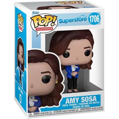 Figura de vinilo Funko Superstore Amy Sosa - 9 cm - Figuras Pop Figura de vinilo Funko Superstore Amy Sosa - 9 cm - Figuras Pop
