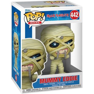Funko Pop! Iron Maiden Mummy Eddie - Vinylfigur - 10cm Funko Pop! Iron Maiden Mummy Eddie - Vinylfigur - 10cm