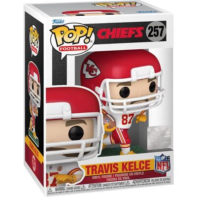 Funko Pop NFL: Chiefs Travis Kelce Away - Vinyl Figure Funko Pop NFL: Chiefs Travis Kelce Away - Vinyl Figure