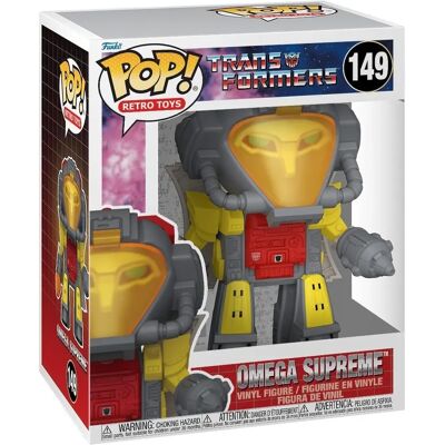 Funko Omega Supreme - Transformers Oversized Vinylfigur - 15 cm - POP! Serie Funko Omega Supreme - Transformers Oversized Vinylfigur - 15 cm - POP! Serie