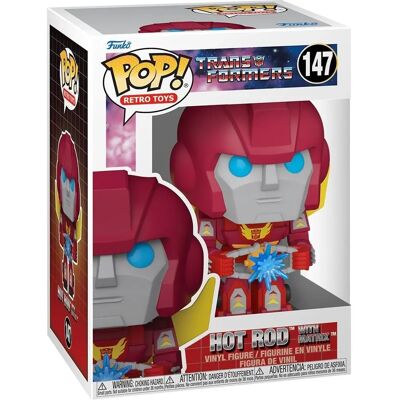 Funko Hot Rod - Retro Series Vinylfigur - 9cm Funko Hot Rod - Retro Series Vinylfigur - 9cm
