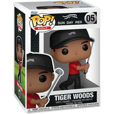 Figura in vinile Funko Tiger Woods - Rosso - Golf Figura in vinile Funko Tiger Woods - Rosso - Golf