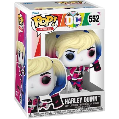 Funko Harley Quinn Fierté - POP Héros N° 552 - Figurine DC Funko Harley Quinn Fierté - POP Héros N° 552 - Figurine DC