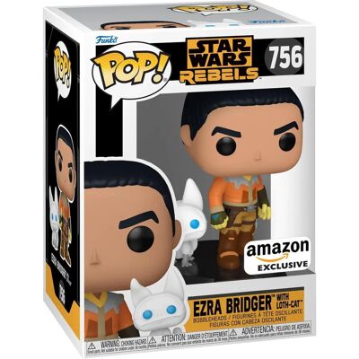 Funko Ezra Bridger con Loth-Cat - Star Wars: Rebels Funko Ezra Bridger con Loth-Cat - Star Wars: Rebels