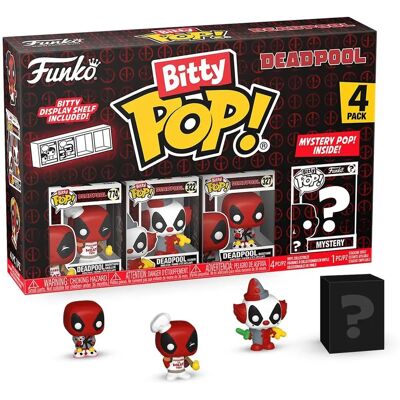 Funko Bitty Pop! Deadpool 4-Pack - Seria 1 Funko Bitty Pop! Deadpool 4-Pack - Seria 1