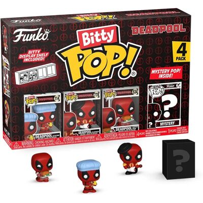 Funko Bitty Pop! Deadpool 4-Pack - Serie 2 Funko Bitty Pop! Deadpool 4-Pack - Serie 2