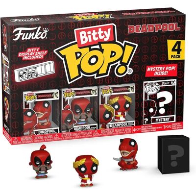 Funko Bitty Pop! Deadpool 4-Pack - Serie 3 Funko Bitty Pop! Deadpool 4-Pack - Serie 3